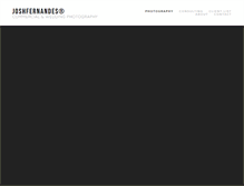 Tablet Screenshot of joshfernandes.com